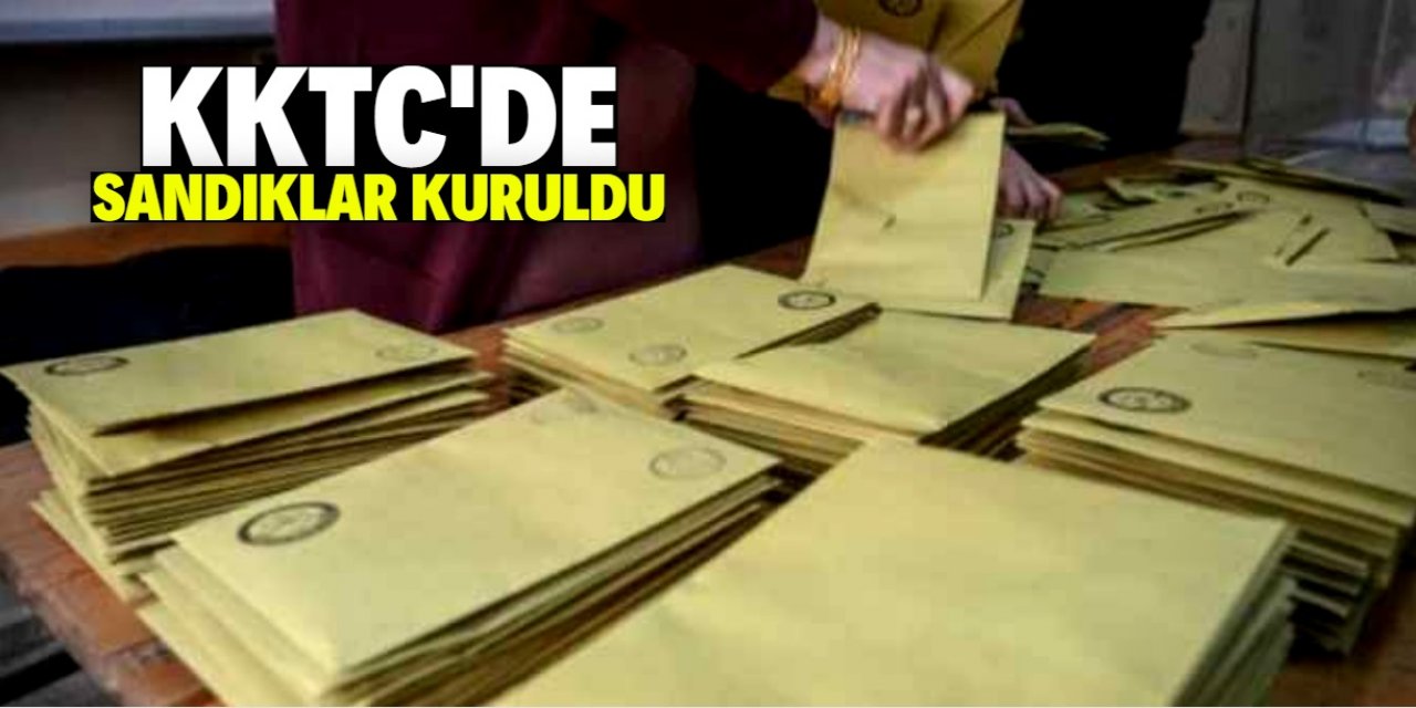 KKTC'de sandıklar kuruldu