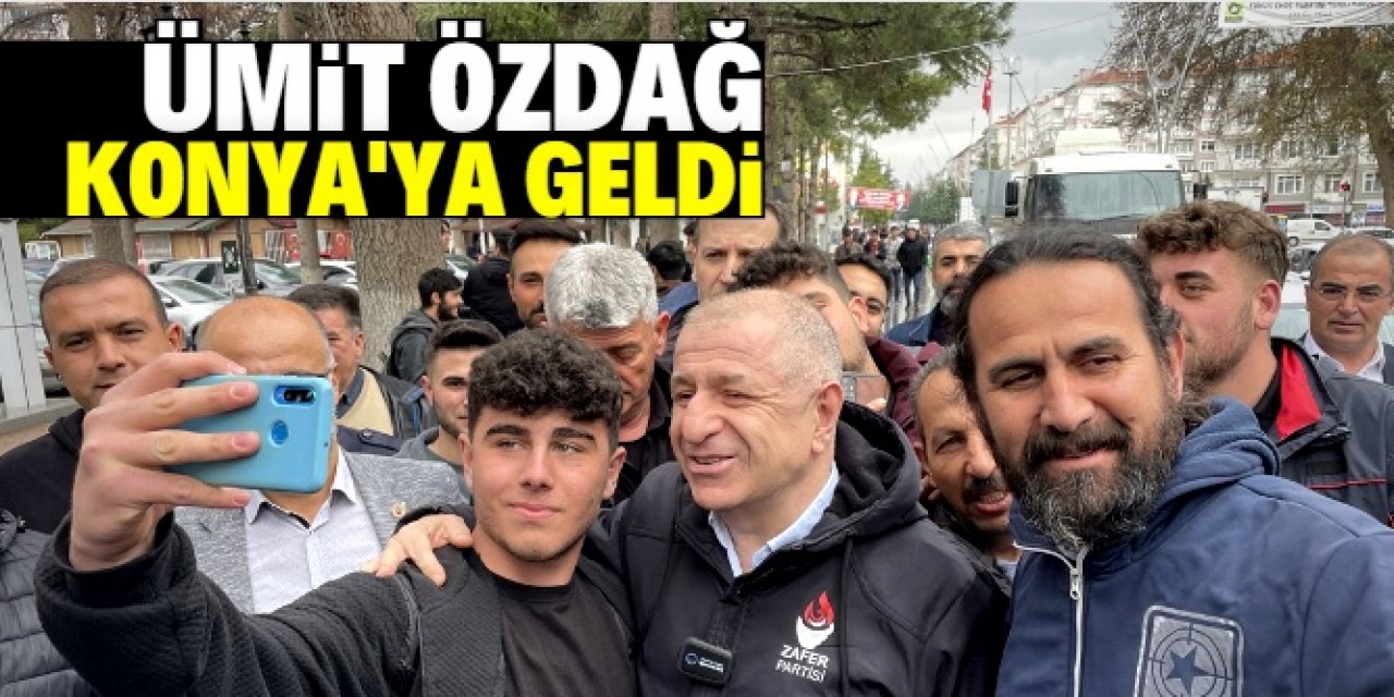 Ümit Özdağ Konya'da ziyaretlerde bulundu