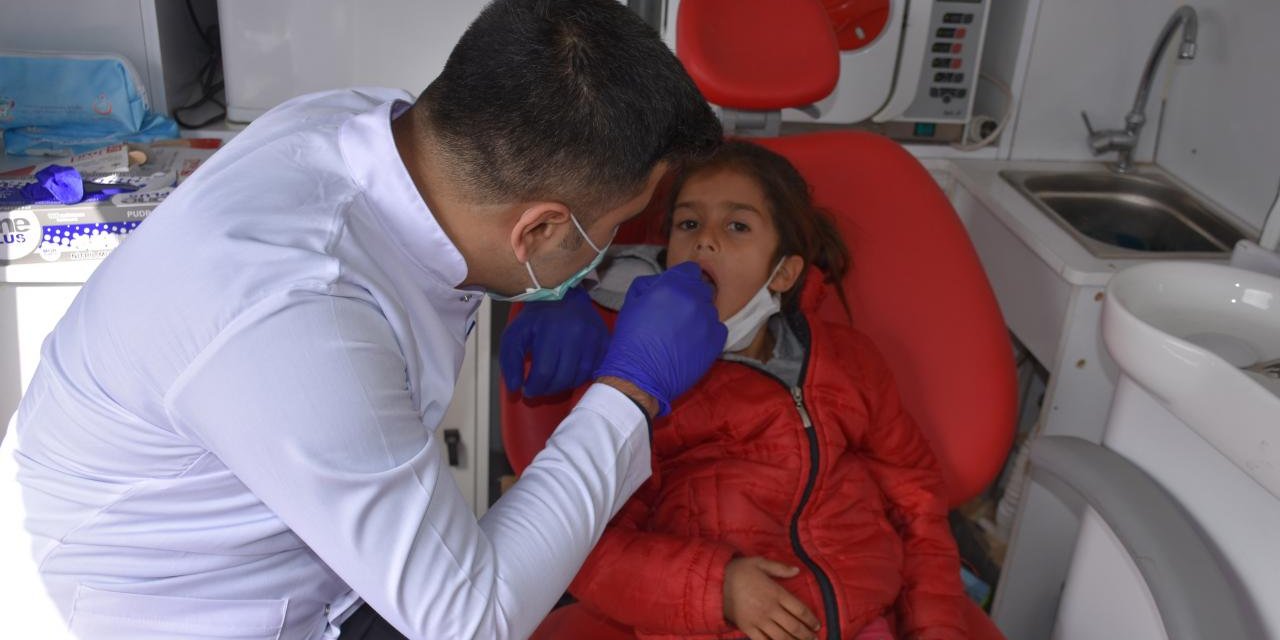 Beyşehir’de öğrenciler için  diş taraması gerçekleşti
