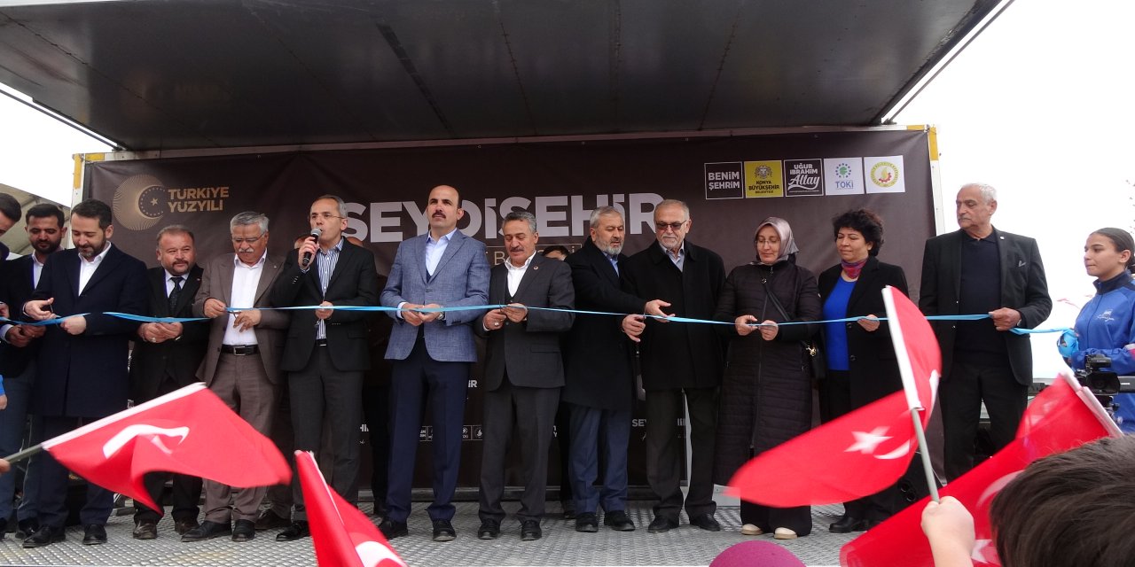 Seydişehir'de Millet Bahçesi açıldı