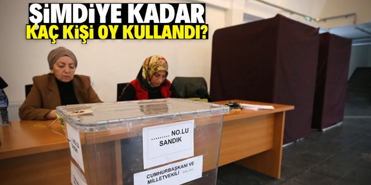 Yurt dışında kullanılan oy sayısı belli oldu