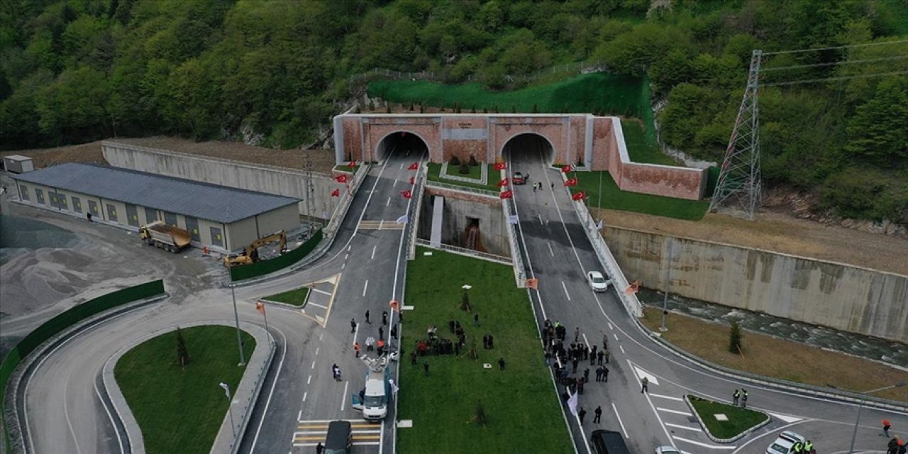 Yeni Zigana Tüneli hizmete giriyor