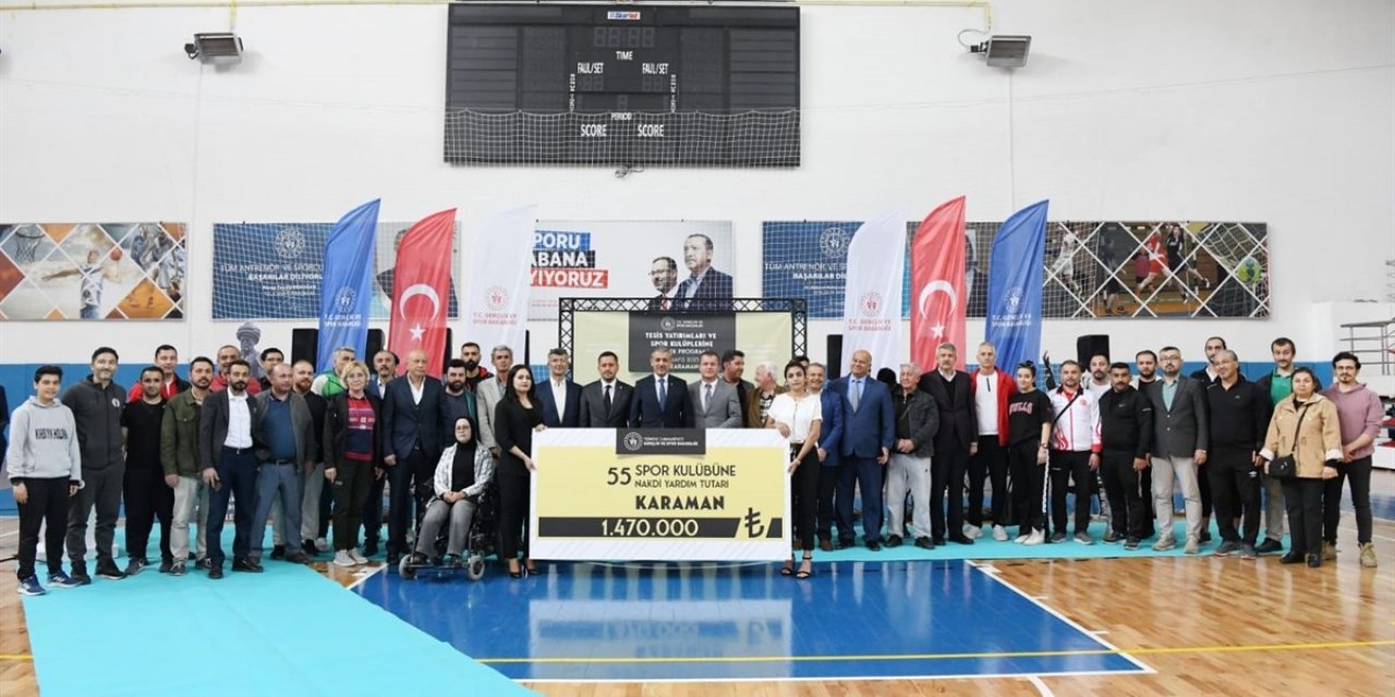 Karaman'da 1 milyon 470 bin lira nakdi yardım yapıldı