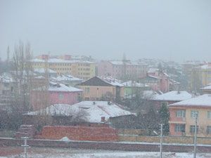 Kulu'da ilk kar