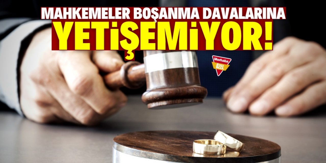 Konya'da 7 aile mahkemesi boşanma davalarına yetişemiyor!