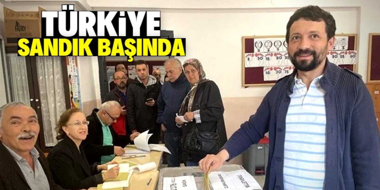 Türkiye sandık başında