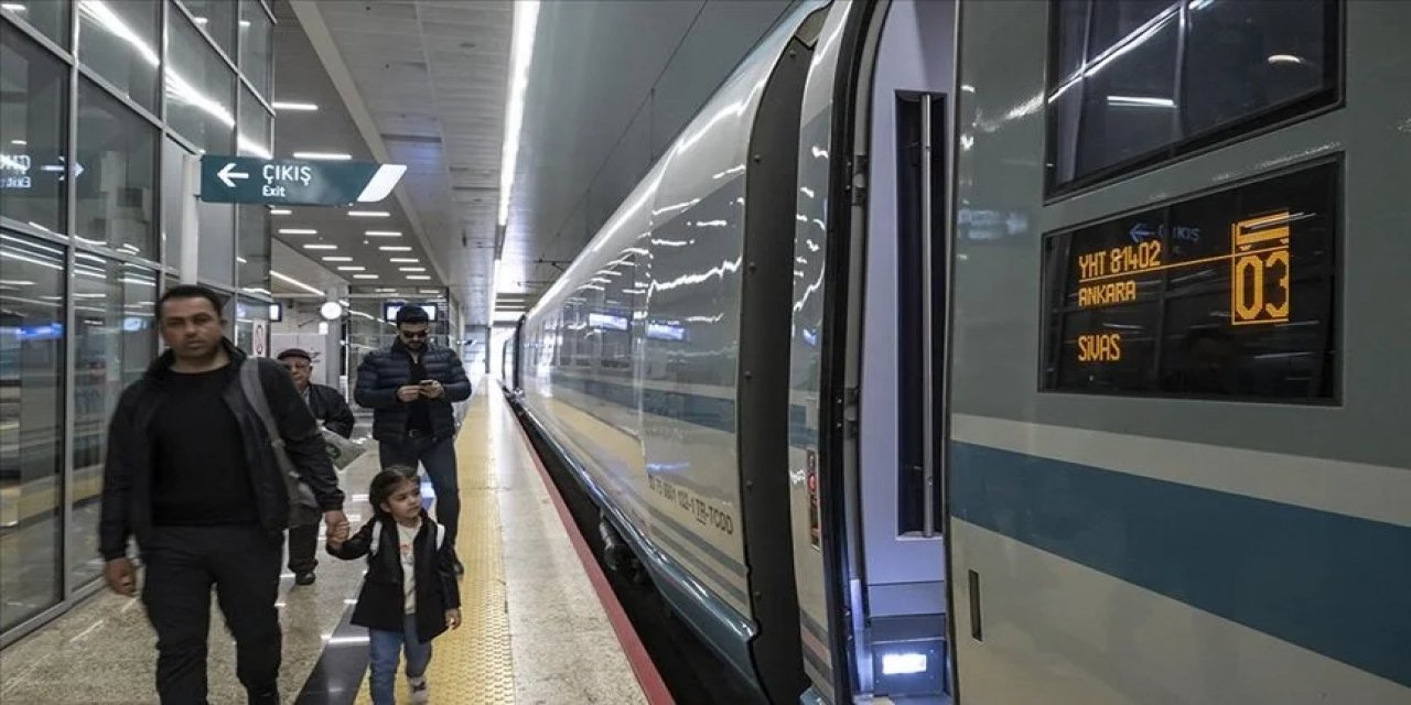 Ankara-Sivas Hızlı Treni ile 70 bin yolcu seyahat etti