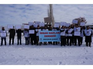 Hasta Mahpuslar İçin 163 Dakikalık Oturma Eylemi Yaptı