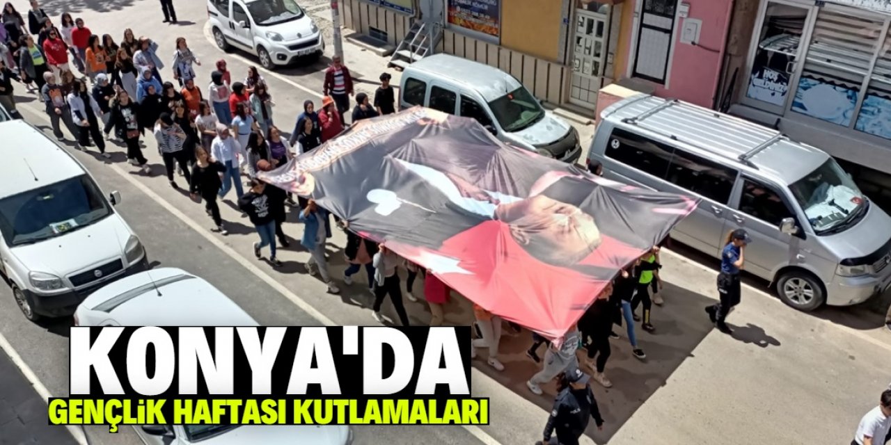 Konya'da Gençlik Haftası kutlamaları