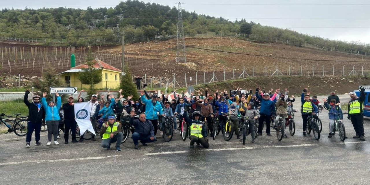 Huğlu'da ‘pedalla genç   Kal’ etkinliği düzenlendi