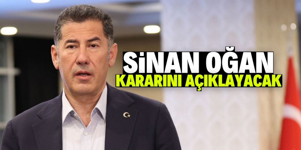 Sinan Oğan’ın kritik açıklamasına saatler kaldı