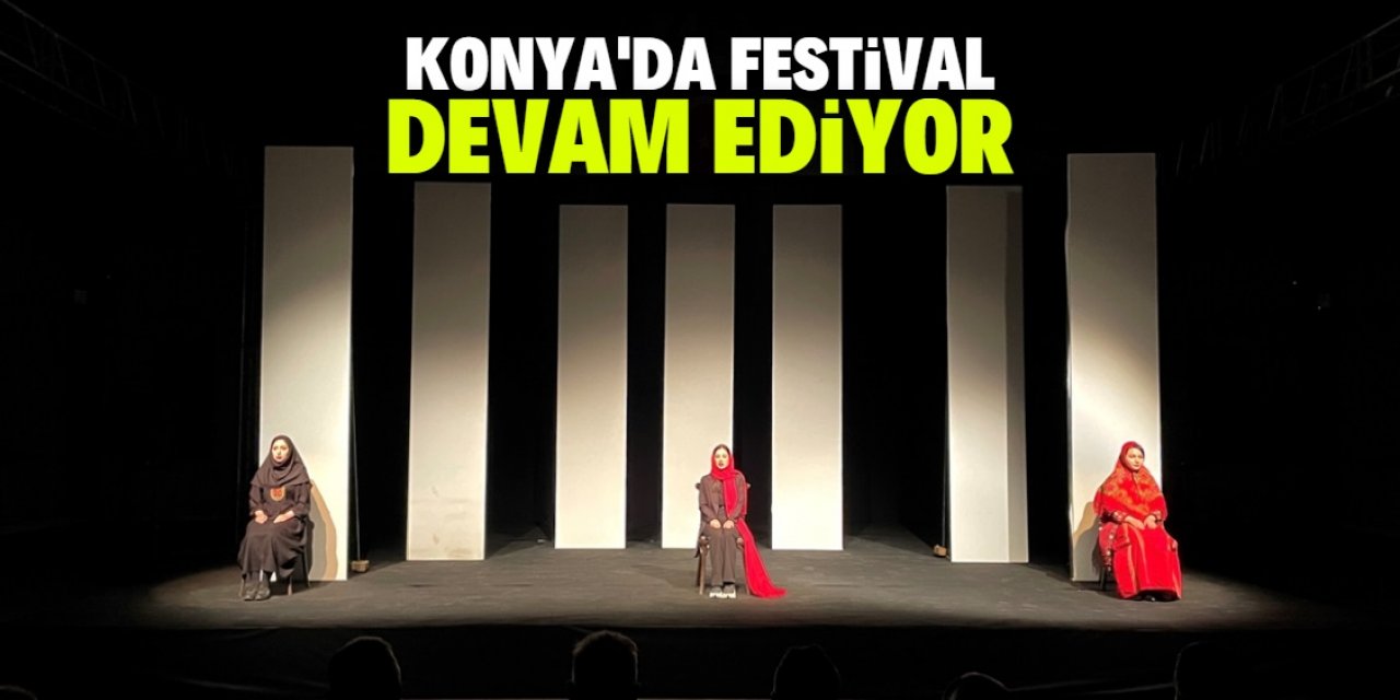 Konya'daki festival devam ediyor