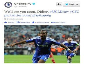 Chelsea'dan Drogba'ya jest