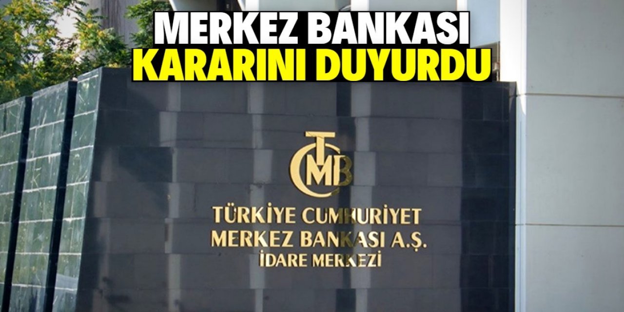 Merkez Bankası ikinci tur öncesi faiz kararını açıkladı