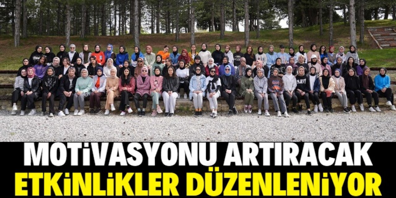 Konya Lise Medeniyet Akademileri'nde öğrenciler için farklı etkinlikler düzenleniyor