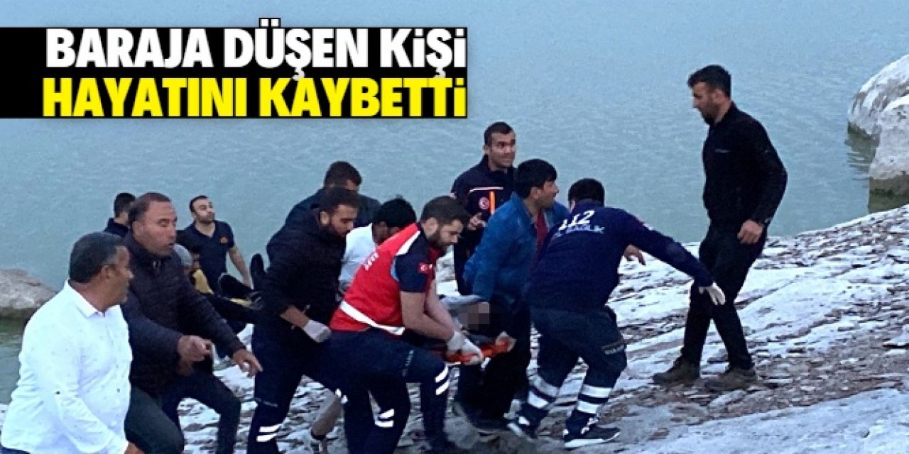 Aksaray'da baraj gölüne düşen kişi hayatını kaybetti