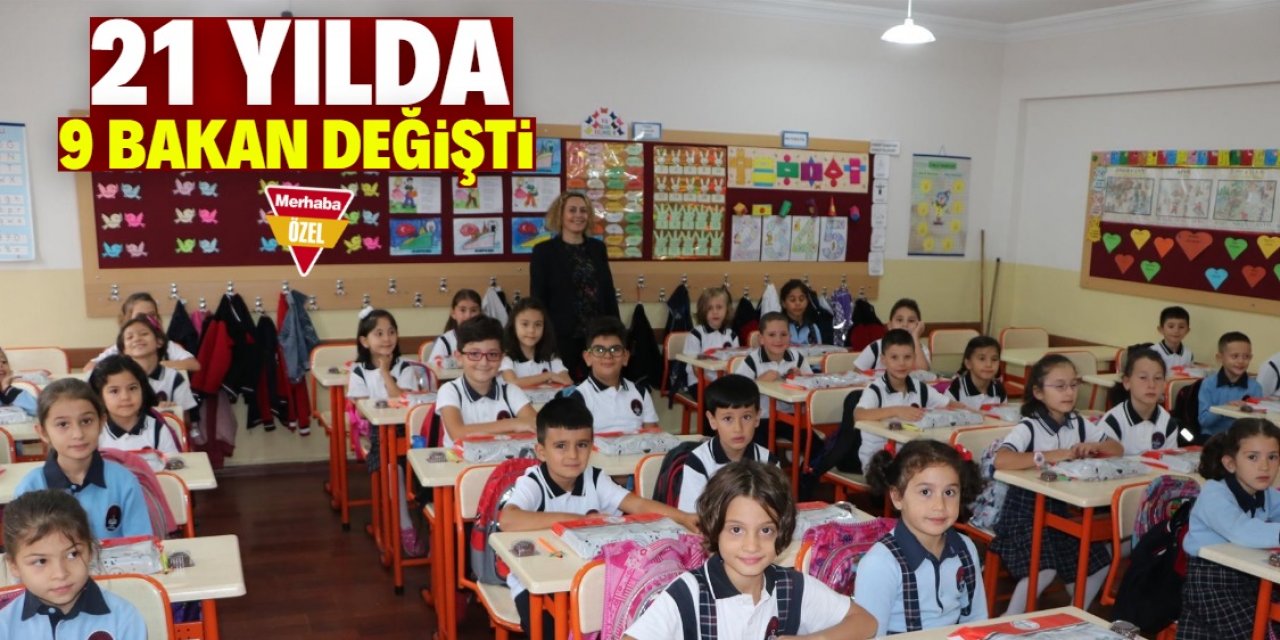 Türkiye'de sürekli Milli Eğitim Bakanı değişiyor!