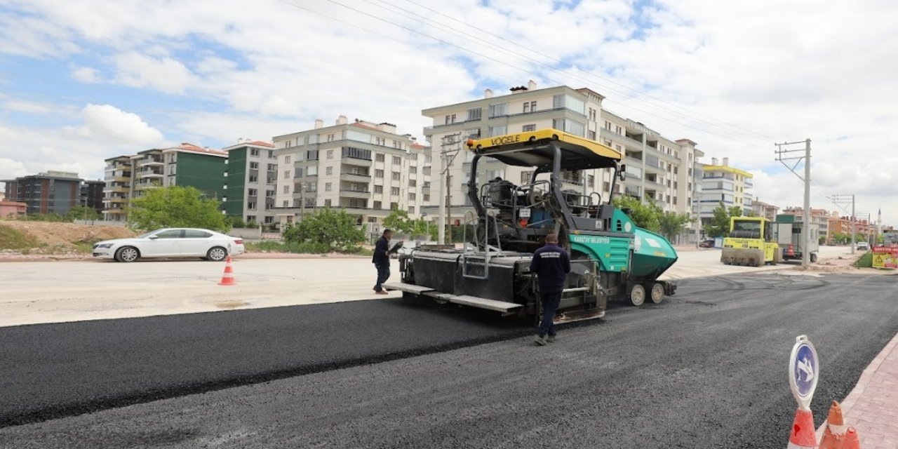 Karatay’dan asfalt ve yol modernizasyonu