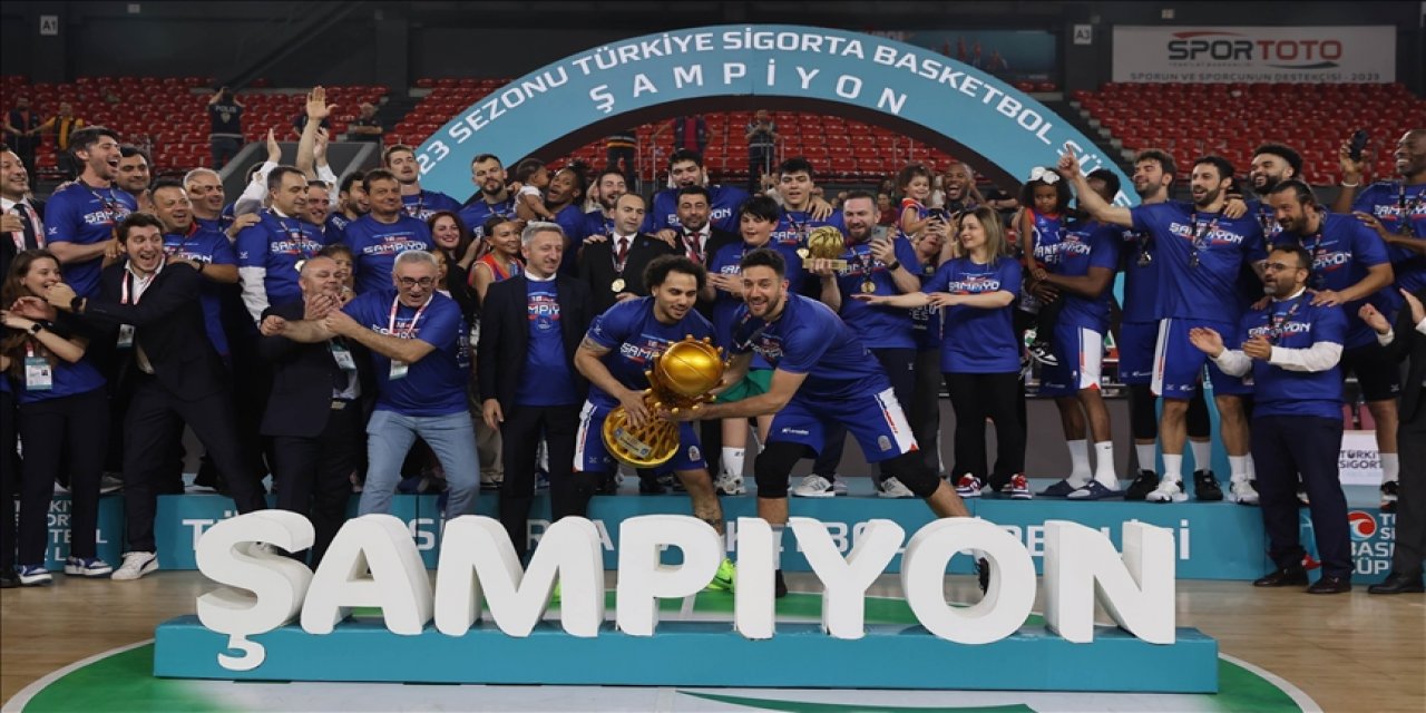 Basketbol Süper Ligi'nde  şampiyon Anadolu Efes