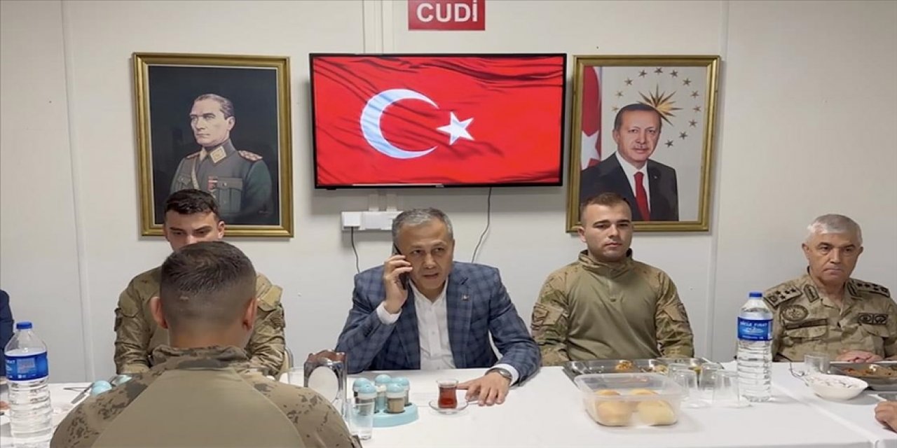 Cumhurbaşkanı Erdoğan, Cudi Dağı'ndaki jandarmalara seslendi