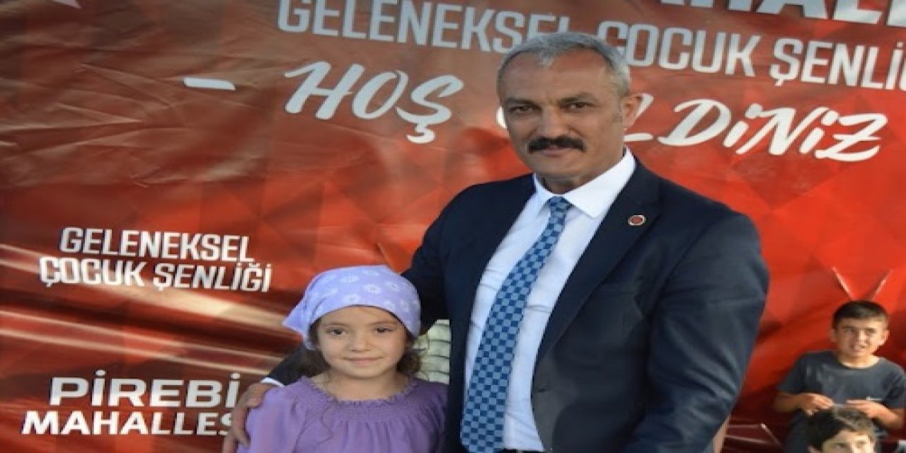 Pirebi Mahallesi’ndeki çocuk şenliği büyük ilgi gördü