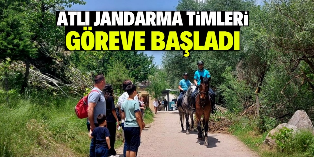 Ihlara Vadisi'nde atlı jandarma timleri göreve başladı