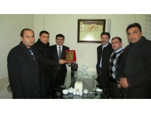 Ceylanpınar Müftüsüne Veda Yemeği Düzenlendi