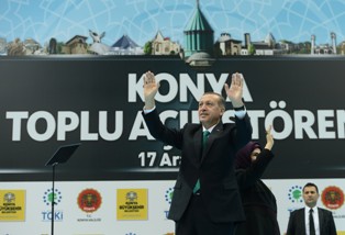 Erdoğan Konya'da konuştu