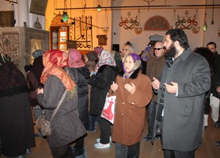 Haneden mensuplarından Mevlana Müzesi'ne ziyaret