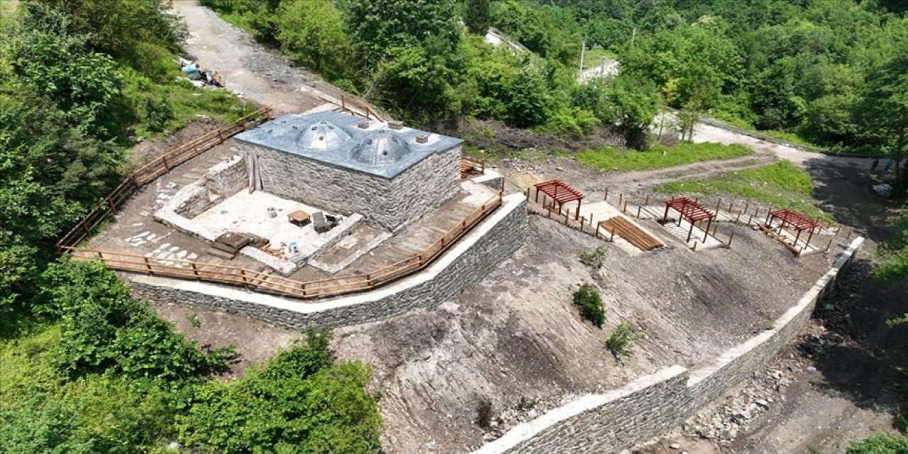 Kocaeli'de Osmanlı döneminde inşa edilen hamamın restorasyonunda sona gelindi