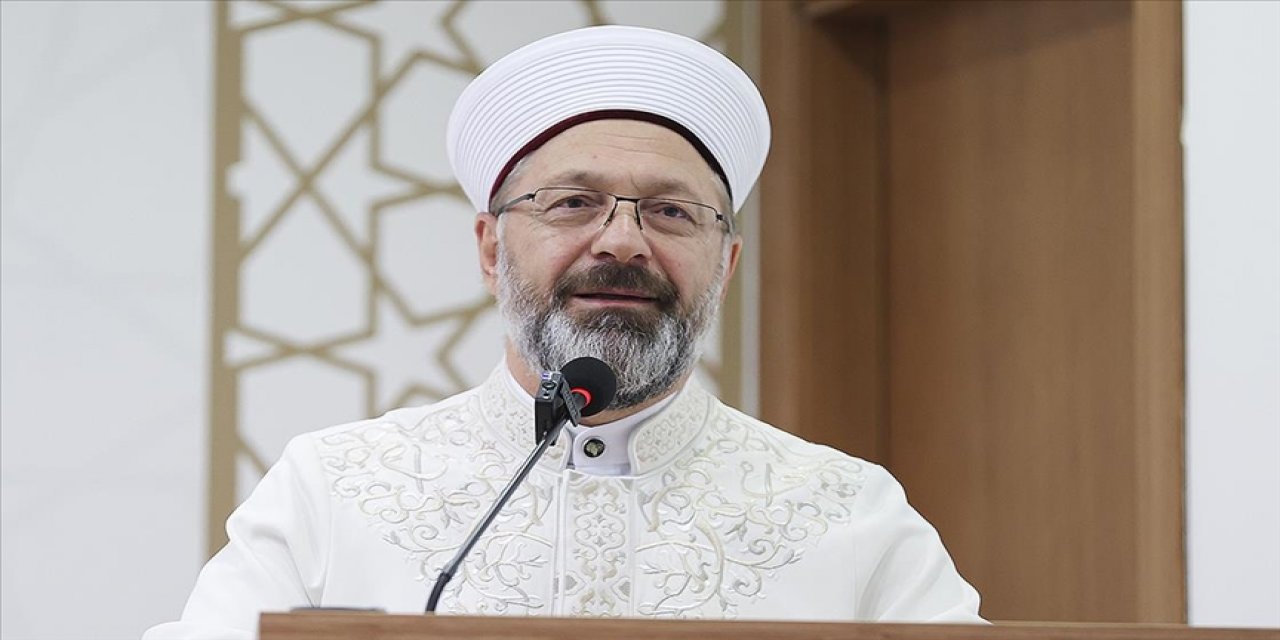 Diyanet İşleri Başkanı Erbaş Kurban ilahi rahmetin rızasını kazanma yolurdur