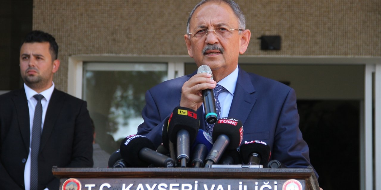 Bakan Özhaseki "Bundan sonra müsamaha yok"