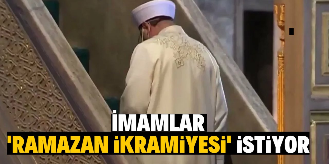 Diyanet-Sen'den  "Ramazan ikramiyesi" talebi