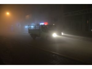 Bolu'da Yoğun Sis, Görüş Mesafesini Düşürdü