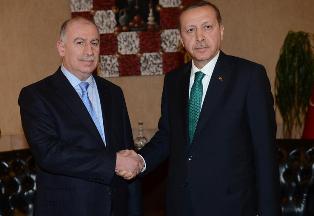 Erdoğan, diplomatik görüşmeler yaptı