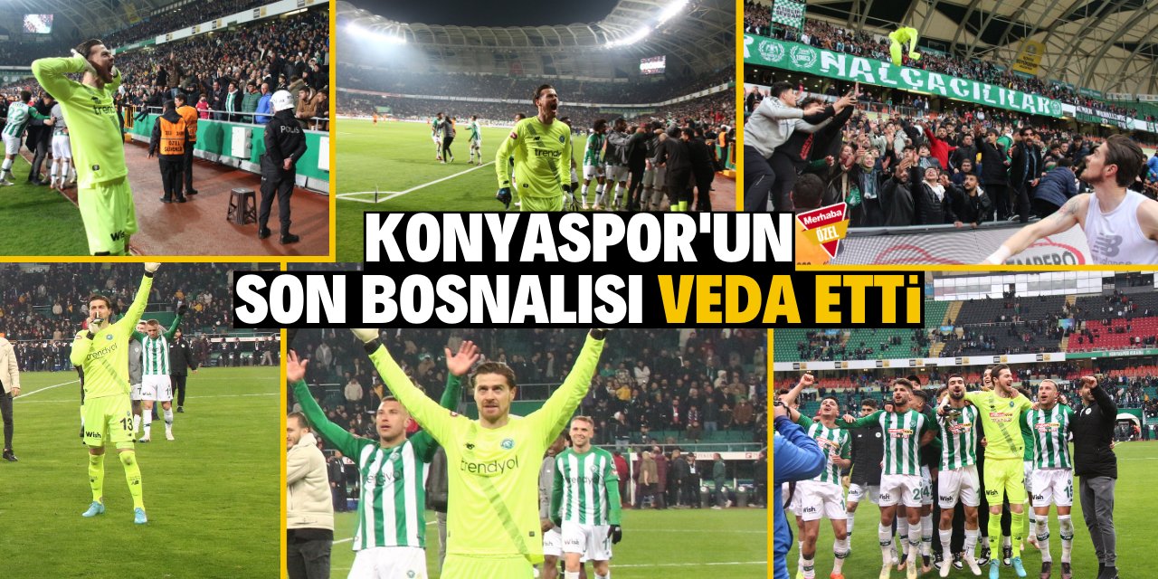 Konyaspor'un son Bosnalısı da veda etti