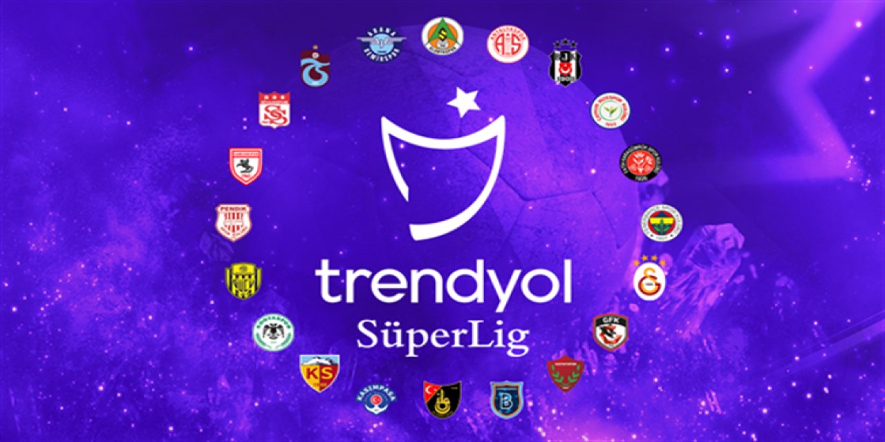 Trendyol Süper Lig'de ilk iki hafta programı belli oldu