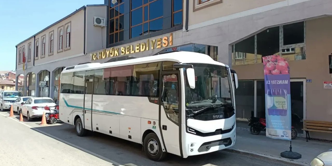 Konya'nın ilçe belediyesi yeni otobüs satın aldı! Her hafta Çanakkale'ye gidecek