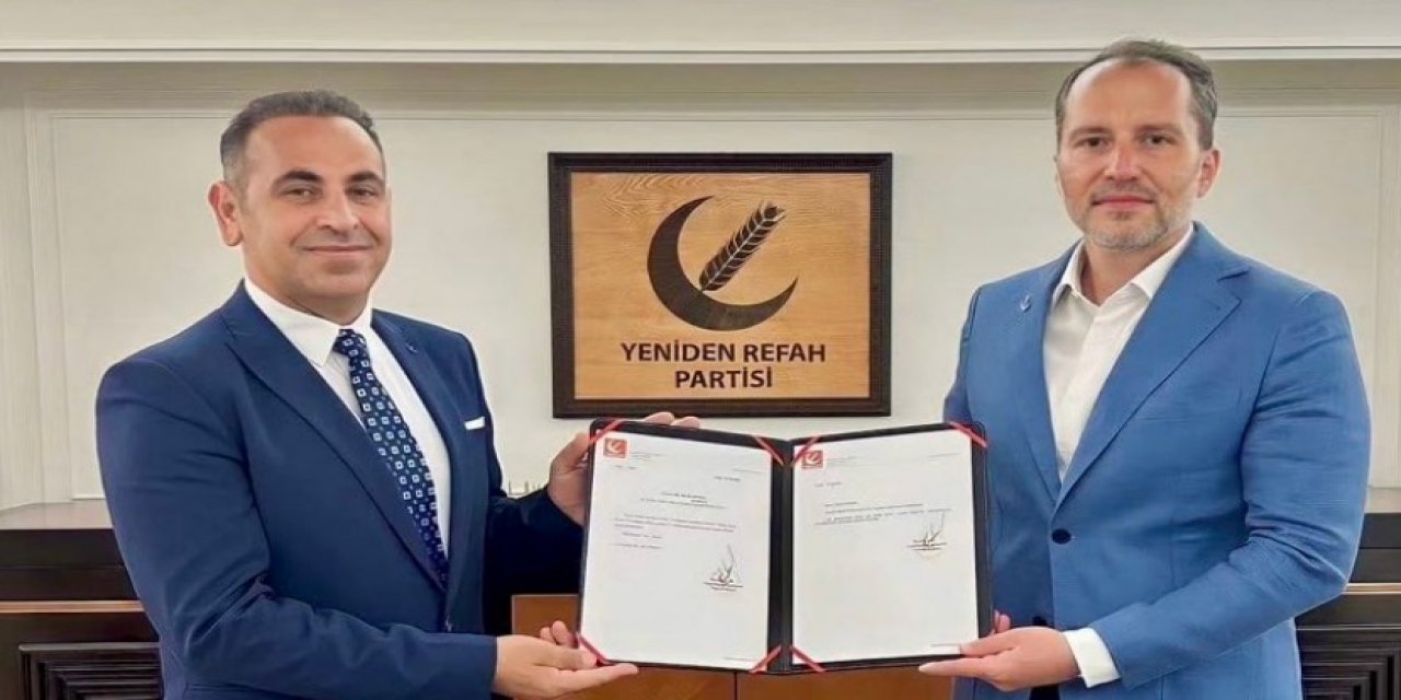Yeniden Refah Konya’da Temel Peker başkan olarak atandı