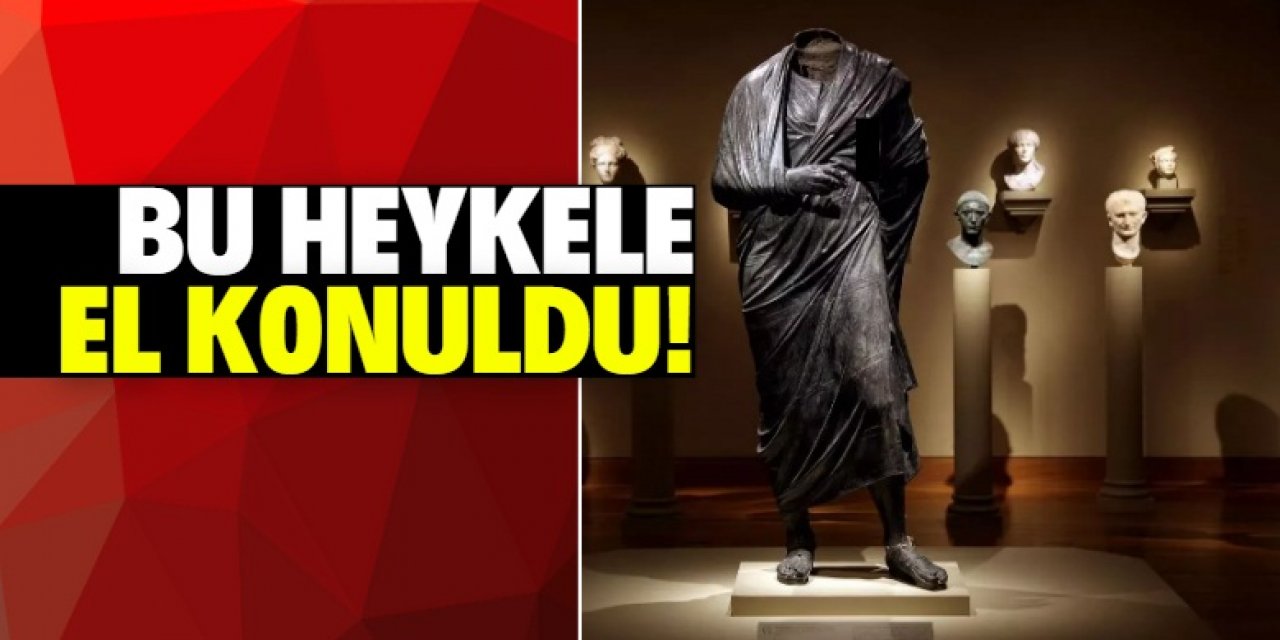 Türkiye'den çalınan 20 milyon dolar değerindeki heykele el konuldu