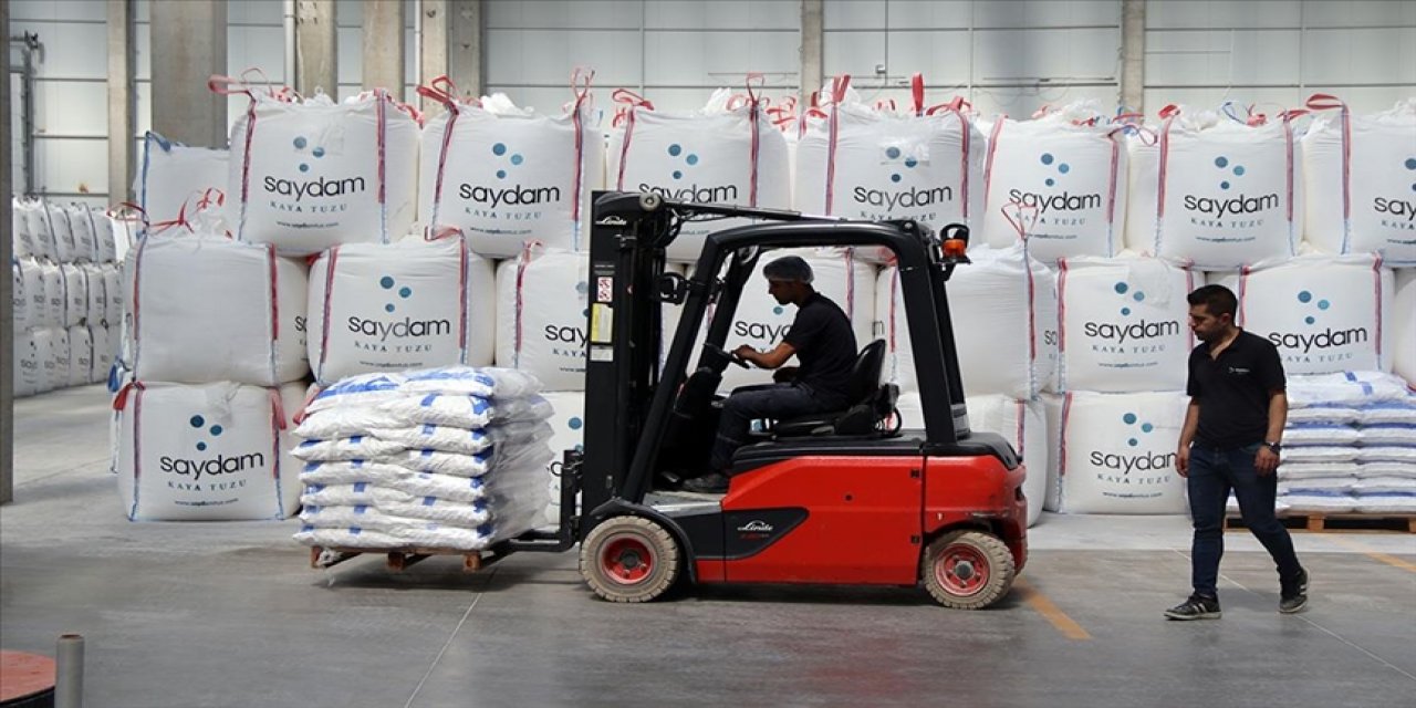 rafine tuz Asya ve Avrupa ülkelerine ihraç ediliyor