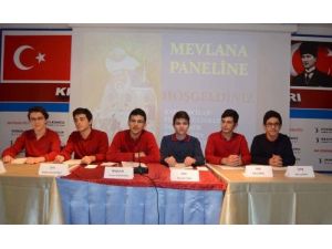 Öğrenciler Panelde Mevlâna’yı Anlattı