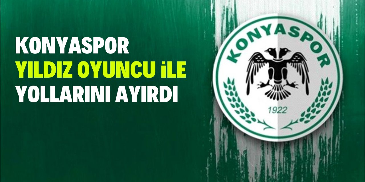 Konyaspor'da şok ayrılık