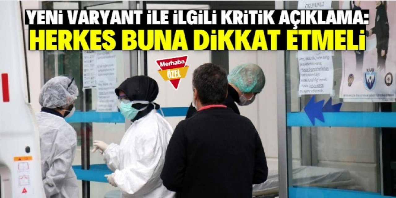 Tüm Türkiye'yi ilgilendiren kritik koronavirüs açıklaması!