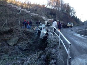 Buzlanan Yollar Kazalara Davetiye Çıkarıyor