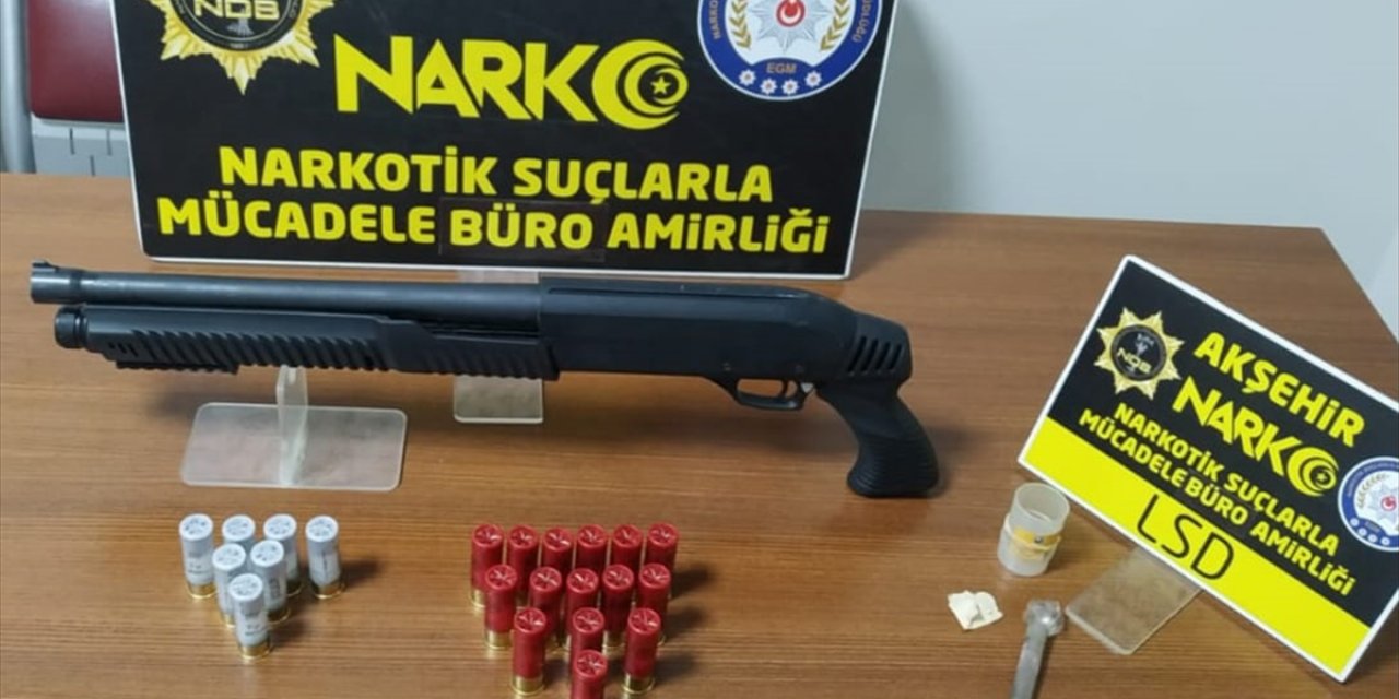 Akşehir'deki uyuşturucu operasyonunda 1 kişi tutuklandı