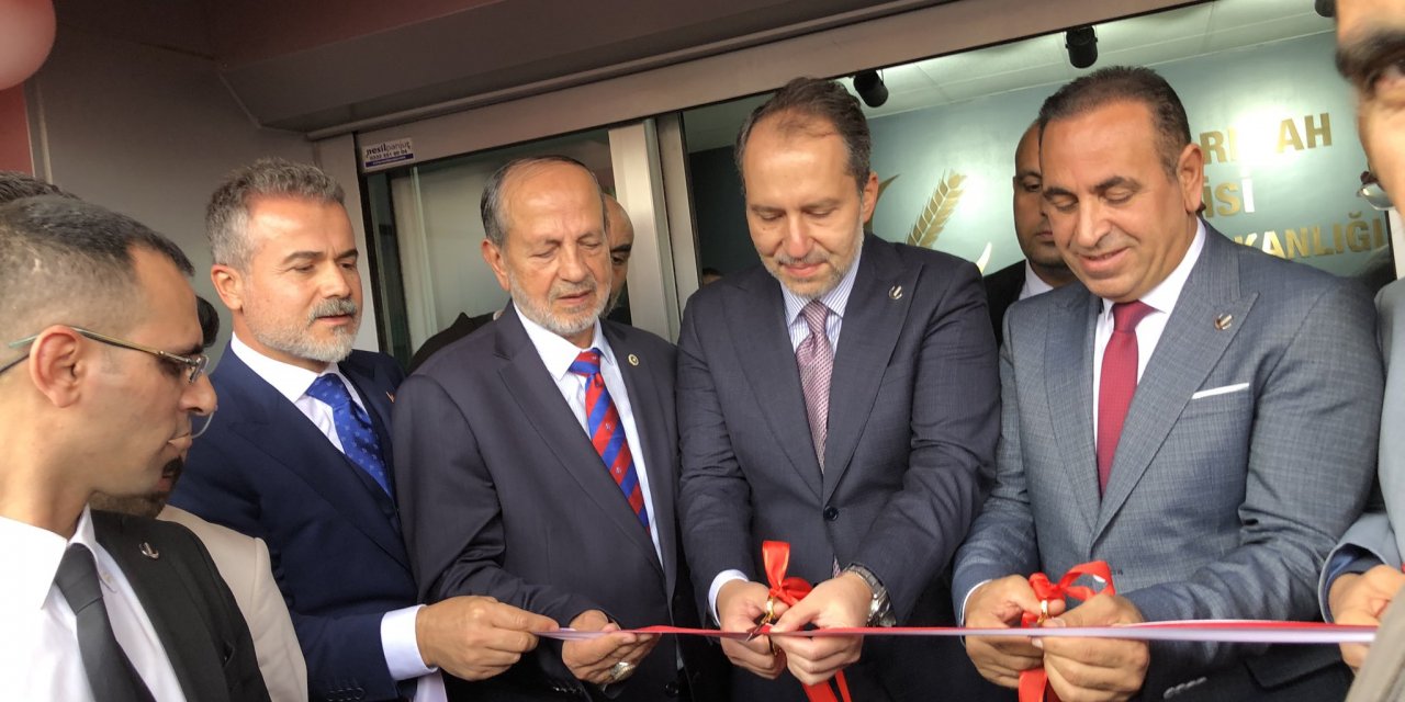 Yeniden Refah Partisi İl Başkanlığı binası açıldı
