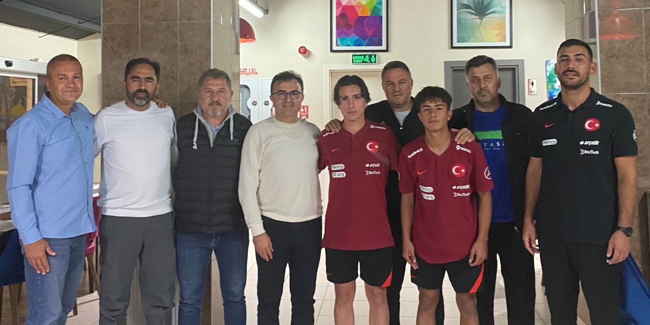 Konyaspor Akademi’den milli oyunculara ziyaret