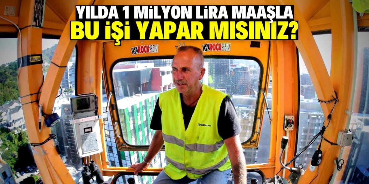 Yılda 1 milyon lira maaşla bu işi yapmak ister misiniz? Çalışacağınız yer Türkiye'de