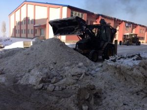 Yakutiye Belediyesi, 24 Saat Karla Mücadele Ediyor